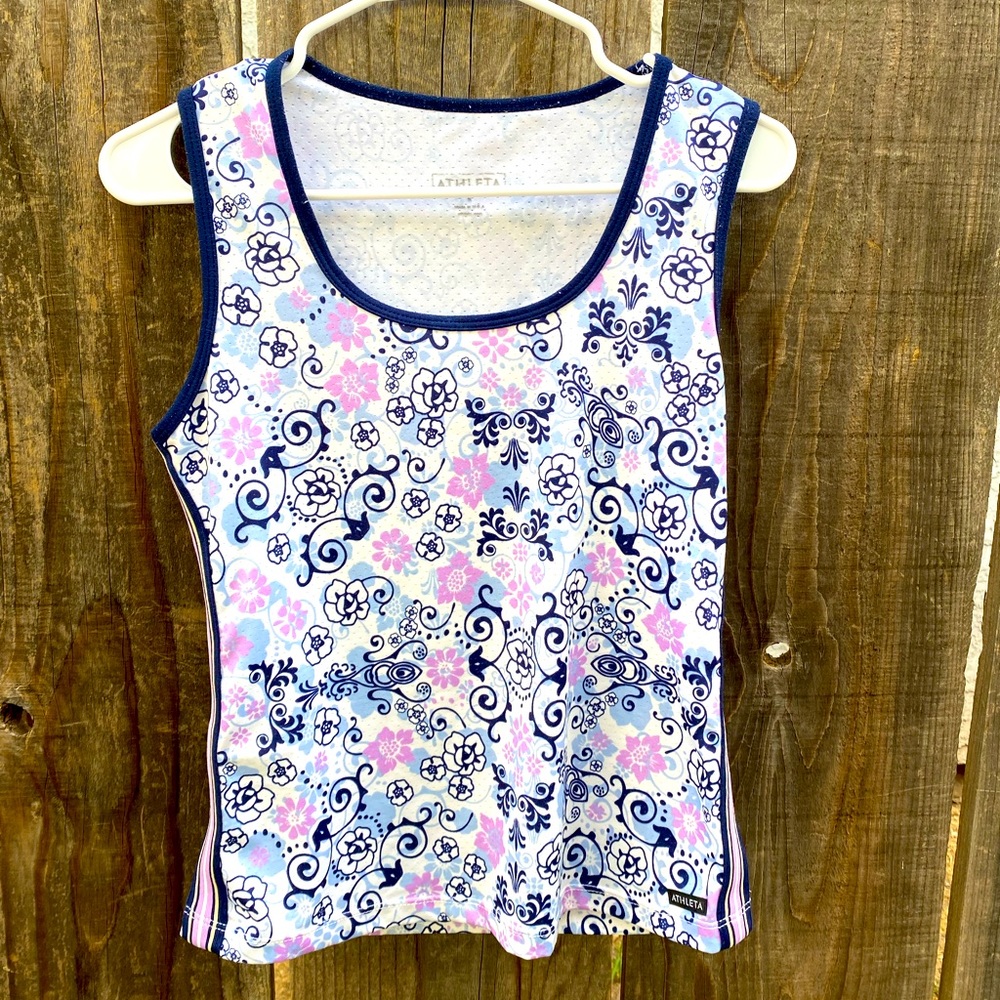 Athleta perforated workout tank